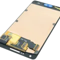 OLED Assembly With Frame for Samsung Galaxy A5 (A520 / 2017) (Service Pack) (Peach Cloud)