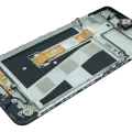 LCD Assembly With Frame for Oppo A77 5G (2022) (Service Pack) (Midnight Black)