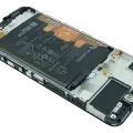 LCD Assembly With Frame for Huawei Y6P (2020) (Service Pack) (Midnight Black)