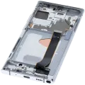OLED Assembly With Frame For Samsung Galaxy Note 20 Ultra 5G (Aftermarket Plus) (120Hz) (Mystic White)