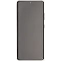 OLED Assembly With Frame For Samsung Galaxy S21 Ultra 5G (Aftermarket Plus) (120Hz) (Phantom Black)