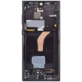 OLED Assembly With Frame For Samsung Galaxy S22 Ultra 5G (US & International Version) (Aftermarket Plus) (120Hz) (Phantom Black)