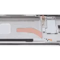 Дисплейний модуль (OLED) з рамкою для Samsung Galaxy S22 Ultra 5G (US & International Version) (Aftermarket Plus) (120Hz) (Phantom White)