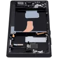 OLED Assembly With Frame For Samsung Galaxy S22 Ultra 5G (US & International Version) (Aftermarket Plus) (120Hz) (Graphite / Sky Blue / Red)