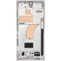 OLED Assembly With Frame For Samsung Galaxy S23 Ultra (US & International) (Aftermarket Plus) (120Hz) (Sky Blue)