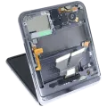 Inner OLED Assembly For Samsung Galaxy Z Flip 5G (US & International) (Used OEM Pull Grade B) (Mystic Black)