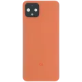 Back Glass For Google Pixel 4 (Genuine OEM) (Oh So Orange)