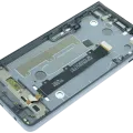 LCD Assembly With Frame For BlackBerry Motion (Genuine OEM) (Grey Aluminum)
