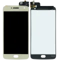 LCD Assembly Without Frame For Motorola Moto G5 Plus (XT1687 / 2017) (Genuine OEM) (Gold)