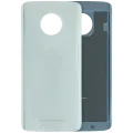 Back cover Glass For Motorola Moto G6 (XT1925 / 2018) (Genuine OEM) (Silver)
