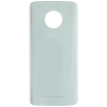 Back cover Glass For Motorola Moto G6 (XT1925 / 2018) (Genuine OEM) (Silver)