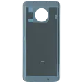 Back cover Glass For Motorola Moto G6 (XT1925 / 2018) (Genuine OEM) (Silver)