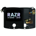 Outer OLED Assembly Without Frame For Motorola Razr (XT2000 / 2019) (Genuine OEM) (Noir Black)