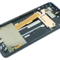 LCD Assembly With Frame Compatible For HTC U11 Plus (Genuine OEM) (Black)