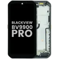 LCD Assembly With Frame For Blackview BV9900 Pro (Used OEM Pull : Grade A) (Black)