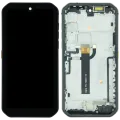 LCD Assembly With Frame For Blackview BV9900 Pro (Used OEM Pull : Grade A) (Black)
