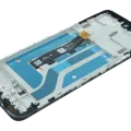 OLED Assembly With Frame For Motorola Edge 20 Lite (XT2139-1 / 2021) (Genuine OEM) (All Colors)
