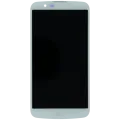 LCD Assembly With Frame For LG K10 (Genuine OEM) (White)