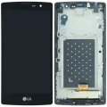 LCD Assembly With Frame Compatible For LG G4c (Genuine OEM) (Black)