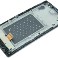 LCD Assembly With Frame Compatible For LG G4c (Genuine OEM) (Black)