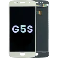 LCD Assembly Without Frame Compatible For Motorola Moto G5s (XT1793 / 2017) (Genuine) (Gold)