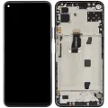 LCD Assembly With Frame For Huawei Nova 7 SE (2020) (Refurbished) (Black)