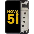 LCD Assembly With Frame For Huawei Nova 5i (2019) (Refurbished) (Black)