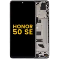 LCD Assembly With Frame For Honor 50 SE (2021) (Refurbished) (Black)