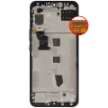 LCD Assembly With Frame For Huawei Nova 8 SE (2020) (Refurbished) (Black)