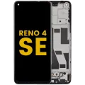 OLED Assembly With Frame Compatible For OPPO Reno4 SE (2020) (Refurbished) (All Colors)