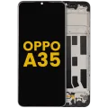 LCD Assembly With Frame Compatible For Oppo A35 (2021) (Refurbished) (All Colors)
