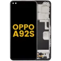 OLED Assembly With Frame Compatible For Oppo A92s (2020) (Refurbished) (All Colors)