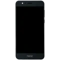 LCD Assembly With Frame Compatible For Honor 8 (2016) (Genuine) (Black)