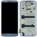 LCD Assembly With Frame For Motorola Moto G6 Plus (XT1926 / 2018) (Genuine OEM) (Blue)