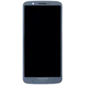 LCD Assembly With Frame For Motorola Moto G6 Plus (XT1926 / 2018) (Genuine OEM) (Blue)