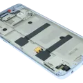 LCD Assembly With Frame For Motorola Moto G6 Plus (XT1926 / 2018) (Genuine OEM) (Blue)