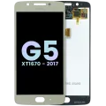 LCD Assembly Without Frame Compatible For Motorola Moto G5 (XT1670 / 2017) (Genuine) (Gold)
