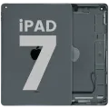Back Housing Compatible for iPad 7 (2019) (Used OEM Pull: Grade B) (Space Gray)