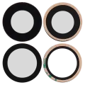 Back Camera Lens (Glass Only) With Adhesive For iPhone 11 (2 Piece Set) (Premium) (Real Sapphire)