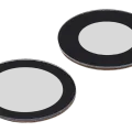Back Camera Lens (Glass Only) With Adhesive For iPhone 11 (2 Piece Set) (Premium) (Real Sapphire)
