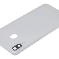Back Cover Glass With Camera Lens Compatible For Samsung Galaxy A40 (A405 / 2019) (Aftermarket Plus) (White)