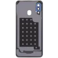 Back Cover Glass With Camera Lens Compatible For Samsung Galaxy A40 (A405 / 2019) (Aftermarket Plus) (Blue)