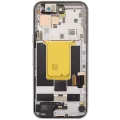 OLED Assembly With Frame Compatible (With Fingerprint Sensor) For Google Pixel 9A (Refurbished) (Porcelain)