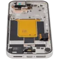 OLED Assembly With Frame Compatible (With Fingerprint Sensor) For Google Pixel 9A (Refurbished) (Porcelain)