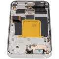 OLED Assembly With Frame Compatible (With Fingerprint Sensor) For Google Pixel 9A (Refurbished) (Porcelain)