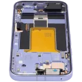 OLED Assembly With Frame Compatible (With Fingerprint Sensor) For Google Pixel 9A (Refurbished) (Iris)