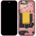 OLED Assembly With Frame (With Fingerprint Sensor) For Google Pixel 9A (Refurbished) (Peony)