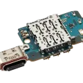 Charging Port Board With Sim Card Reader For Samsung Galaxy S26 Ultra (S948O) (Dual Card Version) (Premium)