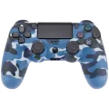 DoubleShock 4 Wireless Controller For Playstation 4 (Blue Camo)