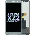 LCD Assembly Without Frame For Sony Xperia XZ2 Compact (Genuine OEM) (White Silver)